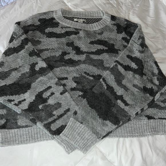 American Eagle Outfitters Sweaters - Camo Sweater